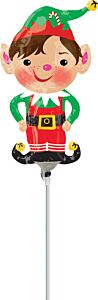 14" Jolly Christmas Elf