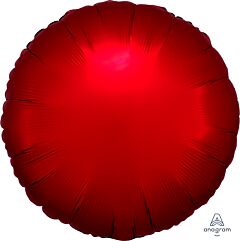 17" Luxe Sangria Round