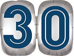 25" Happy Bday Man 30