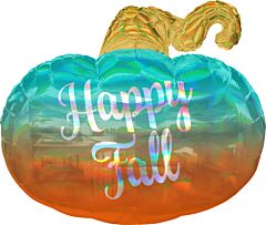 29" Iridescent Ombre Pumpkin