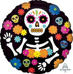 17" Day of the Dead Skeleton