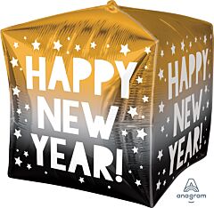 15" Happy New Year Stars Cubez