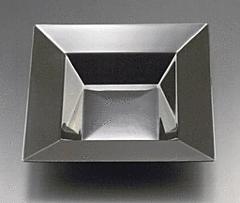 5oz Square Bowl - Black 12/10