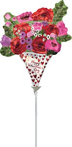 14" Vday Rose Bouquet