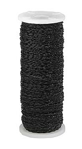 28 Gauge x 820 Ft Bullion Wire - Black