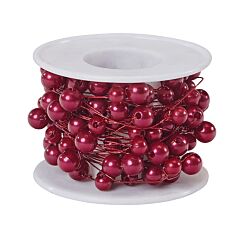 26 Ft Beaded Wire - Red