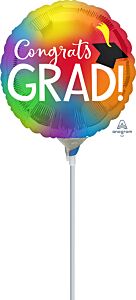 4" Colorful Grad