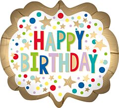 25" Gold Marquee Dots