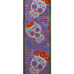 Calaveras 25yd No40 - Purple Multi