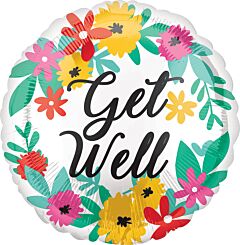 18" Floral Get Well