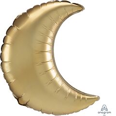 26" Gold Sateen Crescent