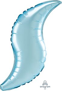 42" Pastel Blue Curve