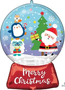 27" Christmas Snow Globe