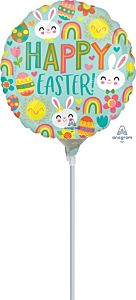 9" Happy Easter Icons