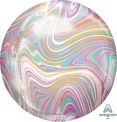 16" Pastel Marblez Orbz