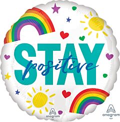 17" Stay Positive We Got This