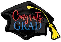 31" Congrats Grad Red And Blue