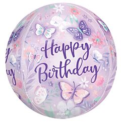 16" Flutters Happy Birthday