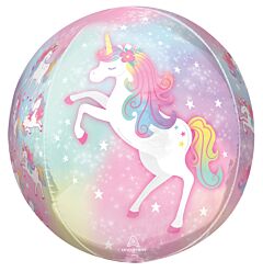 16" Enchanted Unicorn Orbz