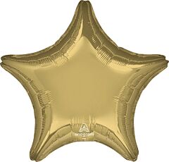 19" White Gold Star