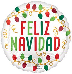 17" Feliz Navidad Christmas Lights