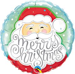 18" Merry Christmas Santa