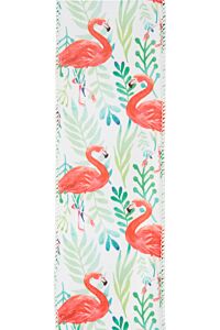 10yd No40 Mingo White Ribbon