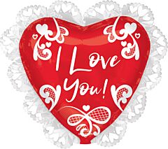 29" I Love You Lace Intracates