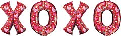 34" XOXO Letter Bunch