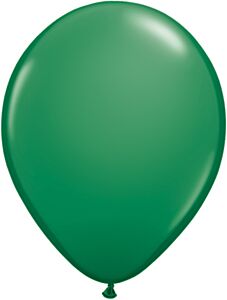 16" Qualatex Dark Green Latex