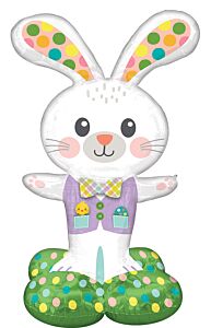 46" Spotted Easter Bunny AirLoonz