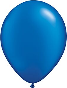 16" Qualatex Pearl Sapphire Blue Latex
