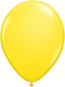 16" Qualatex Yellow Latex