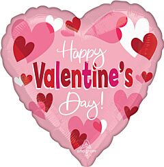 17" HVD Playful Hearts