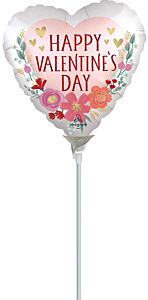 4" HVD Satin Romantic Flowers