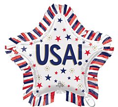 28" USA Star Fringe