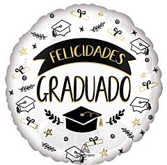 17" Sketched Felicidades Graduado