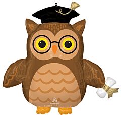 30" Graduate Wise Owl
