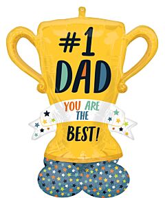 43" Best Dad Trophy AirLoonz