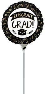 9" Sketched Congrats Grad