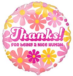 17" Thanks Nice Human