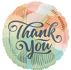 28" Thank You Pastel Clouds