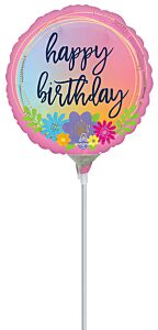 9" Happy Birthday Bouquet