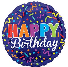 17" Happy Birthday Party