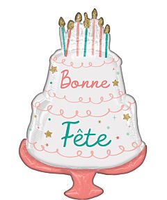 28" French Happy Cake Day