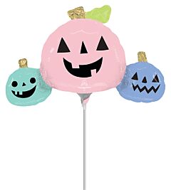 14" Pastel Halloween Pumpkins
