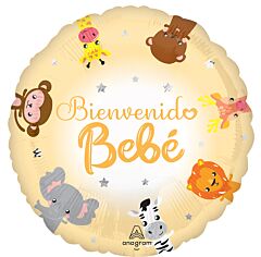 17" Bienvenido Animales Bebé