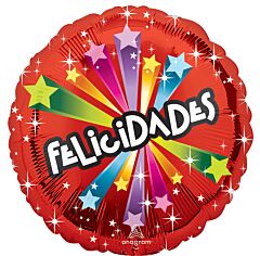 17" Felicidades Estrellas