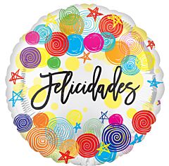 17" Felicidades Espirales