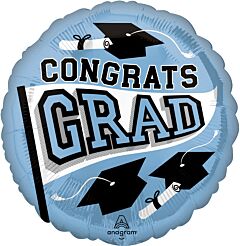 17" School Colors Be True to Your School - Light Blue